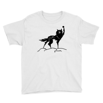 Fantastic Mr Fox Wolf Youth Tee Designed By Allentees