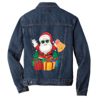 Christmas Santa Claus Men Denim Jacket | Artistshot