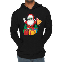 Christmas Santa Claus Lightweight Hoodie | Artistshot