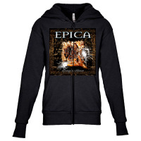 Epica Cover Youth Zipper Hoodie | Artistshot