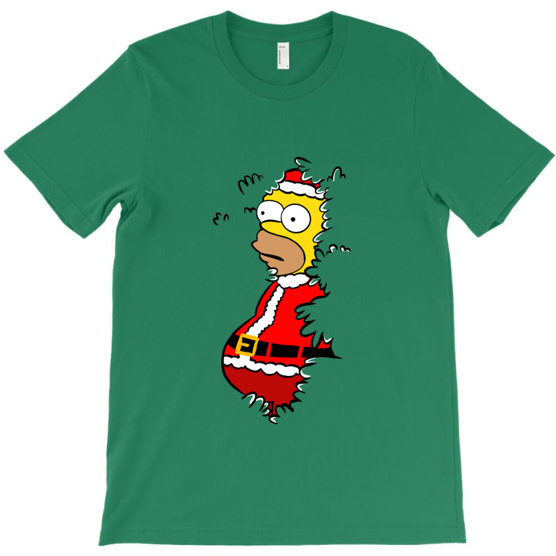 Homer Claus Christmas T-shirt | Artistshot