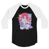 Anime Samurai Warrior 3/4 Sleeve Shirt | Artistshot