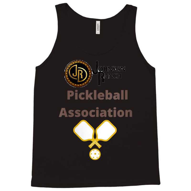 Womens Johnson Ranch Pickleball Association V Neck T Shirt Tank Top by rostinoko | Artistshot