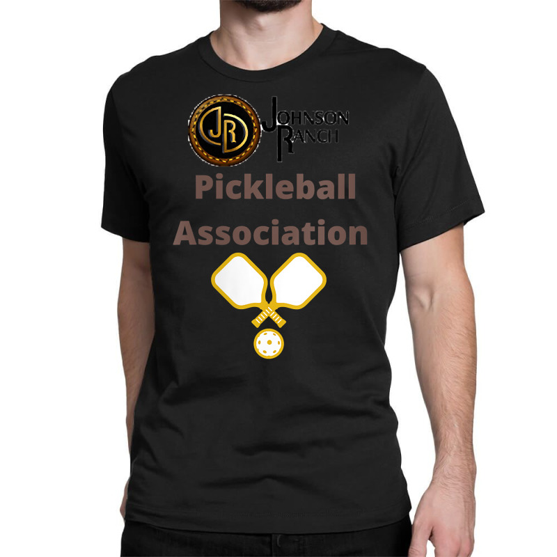 Womens Johnson Ranch Pickleball Association V Neck T Shirt Classic T-shirt by rostinoko | Artistshot