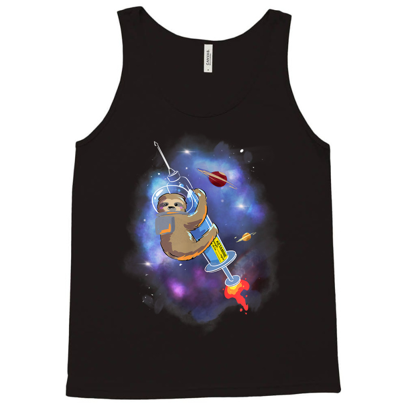 Space Ketamine Sloth Anesthesia Critical Care Emergency Med T Shirt Tank Top | Artistshot