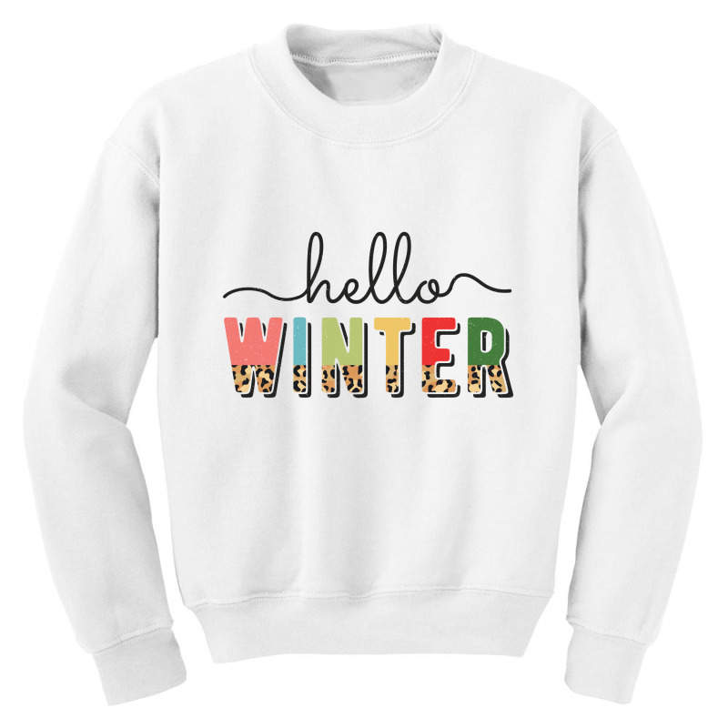 Hello Winter Youth Sweatshirt by Zero_art | Artistshot