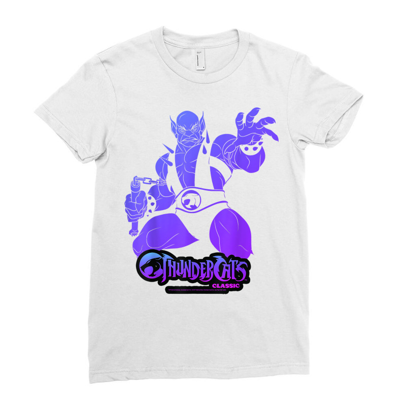 Thundercats Panthro Gradient Portrait T Shirt Ladies Fitted T-Shirt by BrunkeMiaysia | Artistshot