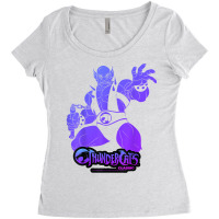 Thundercats Panthro Gradient Portrait T Shirt Women's Triblend Scoop T-shirt | Artistshot