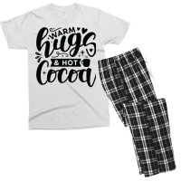 Warm Hugs And Hot Cocoa Men's T-shirt Pajama Set | Artistshot