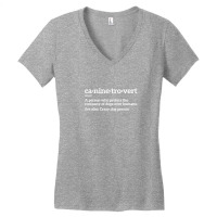 Ca Nine Tro Vert White Women's V-neck T-shirt | Artistshot