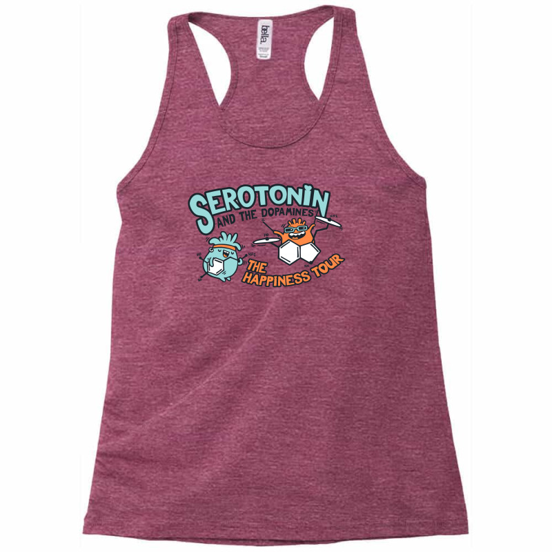 Serotonin & The Dopamines Racerback Tank by sayasiti | Artistshot