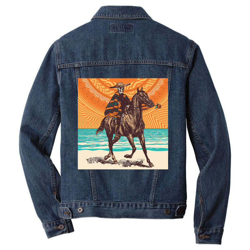 Graphic Picture Jerry Grateful Day Gift Men Denim Jacket | Artistshot