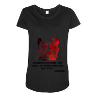 Mask Novelist Day Gift Maternity Scoop Neck T-shirt | Artistshot