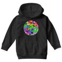 Halloween Round Earrings 4 Youth Hoodie | Artistshot