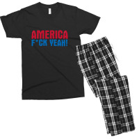 America Yeah Men's T-shirt Pajama Set | Artistshot