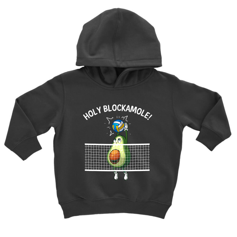 Funny Volleyball For Men Women Holy Guacamole Player Blocker T Shirt Toddler Hoodie by bakien89 | Artistshot