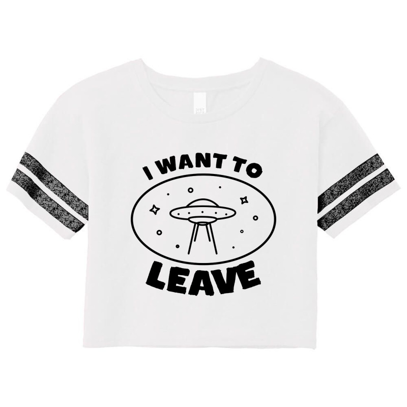 Ufo Flying Planet Scorecard Crop Tee by yani dwicahya | Artistshot