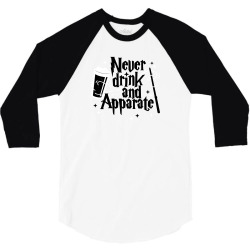 never drink and apparate1 3/4 Sleeve Shirt | Artistshot
