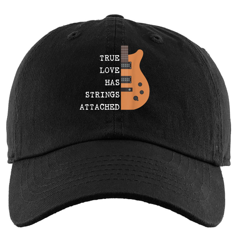 Guitar Player True Love Strings Attached For Guitarist Music T Shirt Kids Cap by RoyalStore | Artistshot