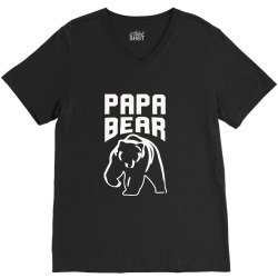 papa bear limited V-Neck Tee | Artistshot