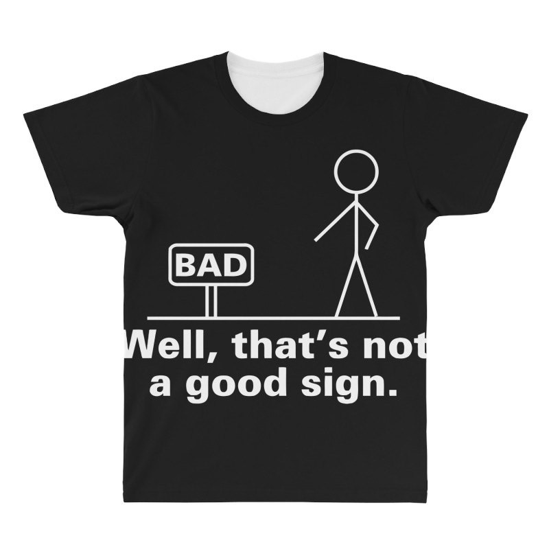 Bad Sign All Over Men's T-shirt | Artistshot