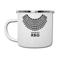 Feminism Quotes Rbg Quote Girl With Book Women Camper Cup | Artistshot