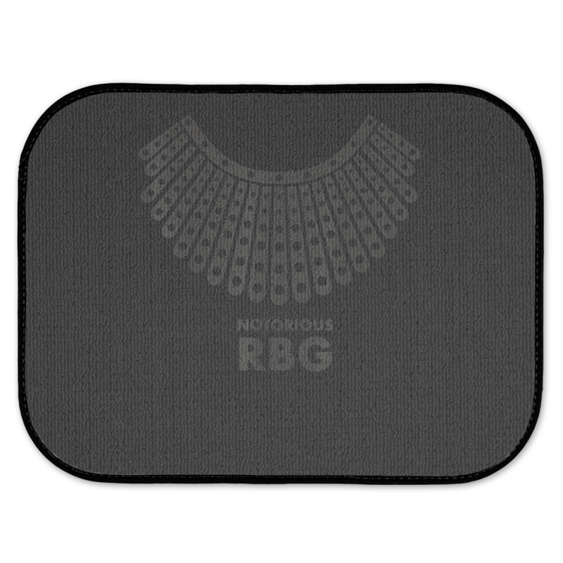 Feminism Quotes Rbg Quote Girl With Book Women Rear Car Mat | Artistshot