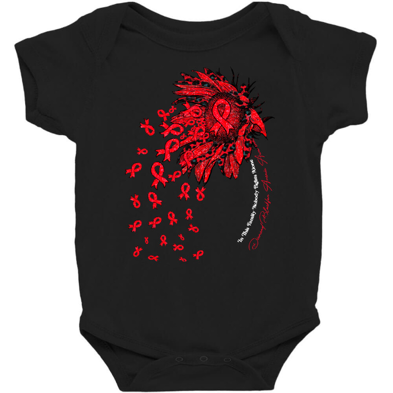 Diamond Blackfan Anemia Survivor T  Shirt Diamond Blackfan Anemia Awar Baby Bodysuit by difficultasian | Artistshot