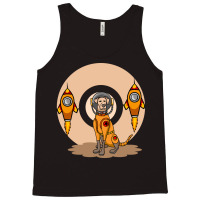 Cool Dog And Rockets Tank Top | Artistshot