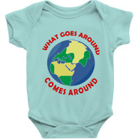 Just Karma Comes And Goes Baby Bodysuit | Artistshot