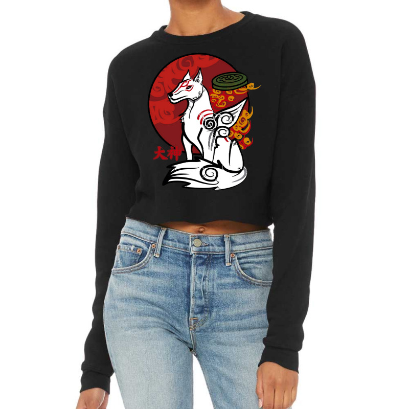 Cartoon Gifts Inked Goddess Funny Gifts Boy Girl Cropped Sweater | Artistshot