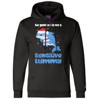 Be Gentle I Have A Sensitive Tummy Funny Christmas T Shirt Champion Hoodie | Artistshot