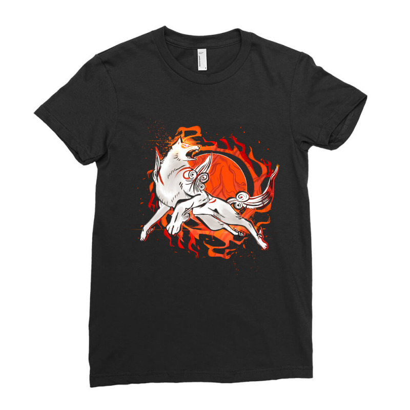 Day Gift Amaterasu Cherry Mens Womens Ladies Fitted T-shirt | Artistshot