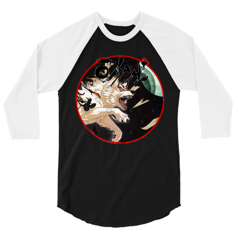 Day Gifts Amaterasu Funny Gifts Men 3/4 Sleeve Shirt by ArtistDante | Artistshot