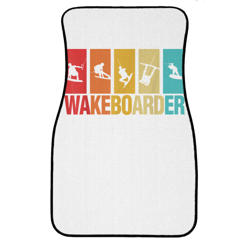 Water Sport Wake Board Wakeboarding Lover Wakeboarder T Shirt Front Car Mat | Artistshot