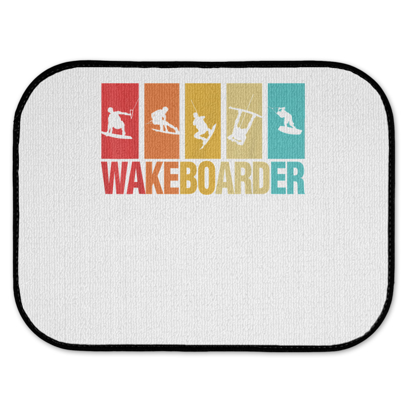 Water Sport Wake Board Wakeboarding Lover Wakeboarder T Shirt Rear Car Mat | Artistshot