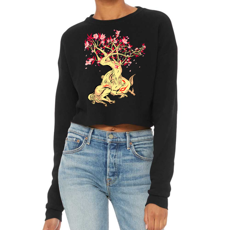 Day Gifts Amaterasu Women My Favorite Cropped Sweater | Artistshot