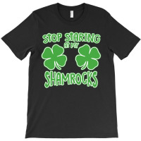 Staring Shamrocks T-shirt | Artistshot