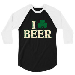 beer clover 3/4 Sleeve Shirt | Artistshot