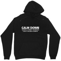 Calm Down Unisex Hoodie | Artistshot