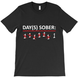 days sober T-Shirt | Artistshot