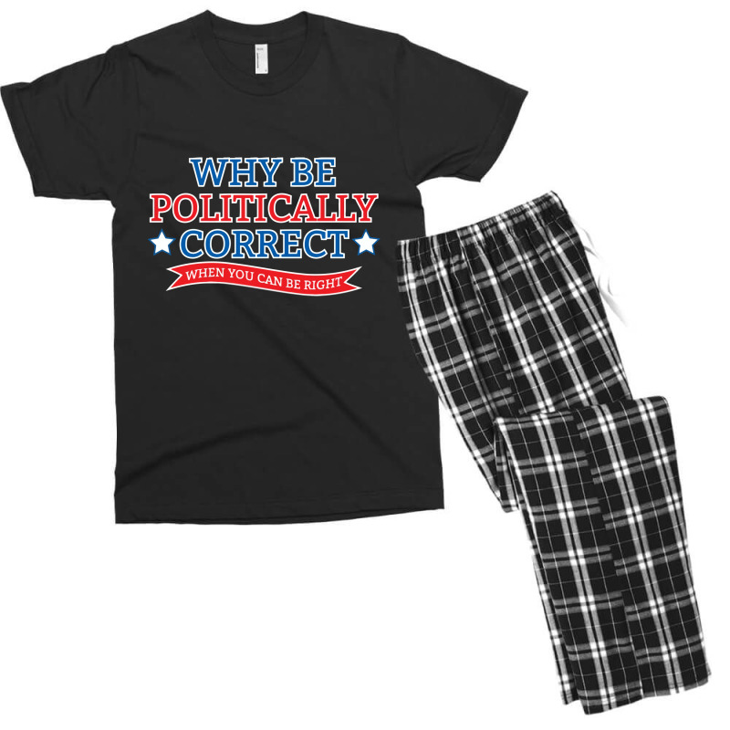 Politically Correct Men's T-shirt Pajama Set | Artistshot