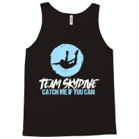 Team Skydive Parachute Skydiver Lover T Shirt Tank Top | Artistshot