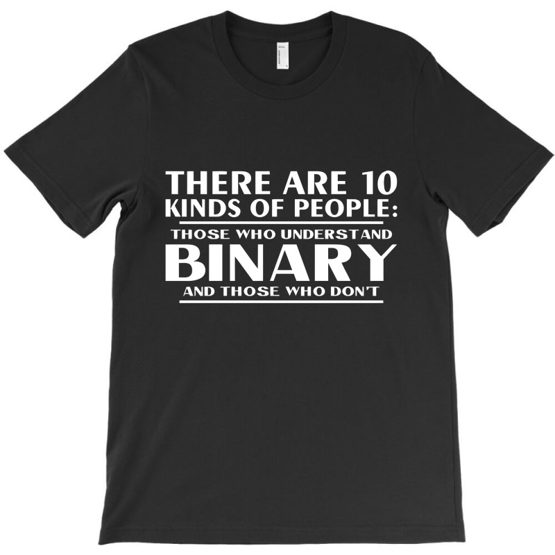 Binary T-shirt | Artistshot