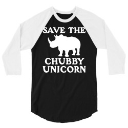 chubby unicorn 3/4 Sleeve Shirt | Artistshot