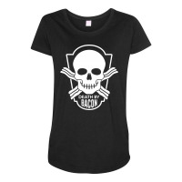 Butcher   Death By Bacon Maternity Scoop Neck T-shirt | Artistshot