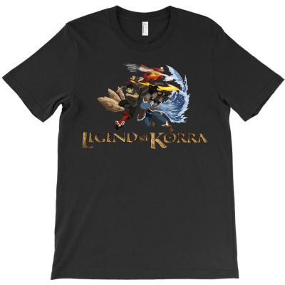 Avatar Legend Of Korra T-shirt Designed By Michael