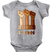 Hand Be Kind Sign Language We Wear Orange For Unity Day T Shirt Baby Bodysuit | Artistshot