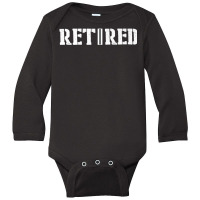 Chief Warrant Officer 5   Retired Premium T Shirt Long Sleeve Baby Bodysuit | Artistshot