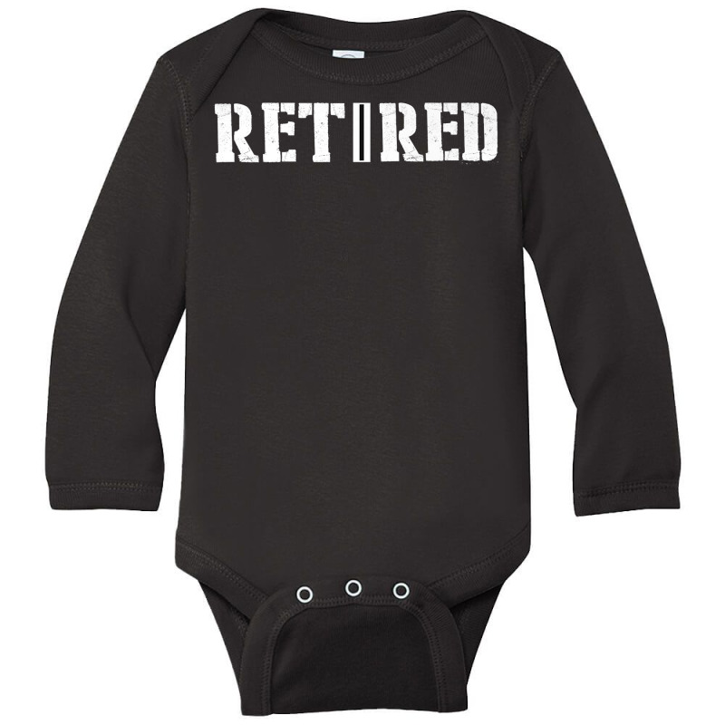 Chief Warrant Officer 5   Retired Premium T Shirt Long Sleeve Baby Bodysuit by rostinoko | Artistshot